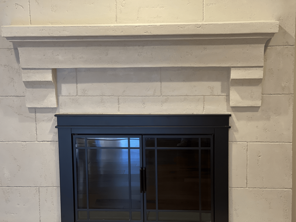 Completed stucco project